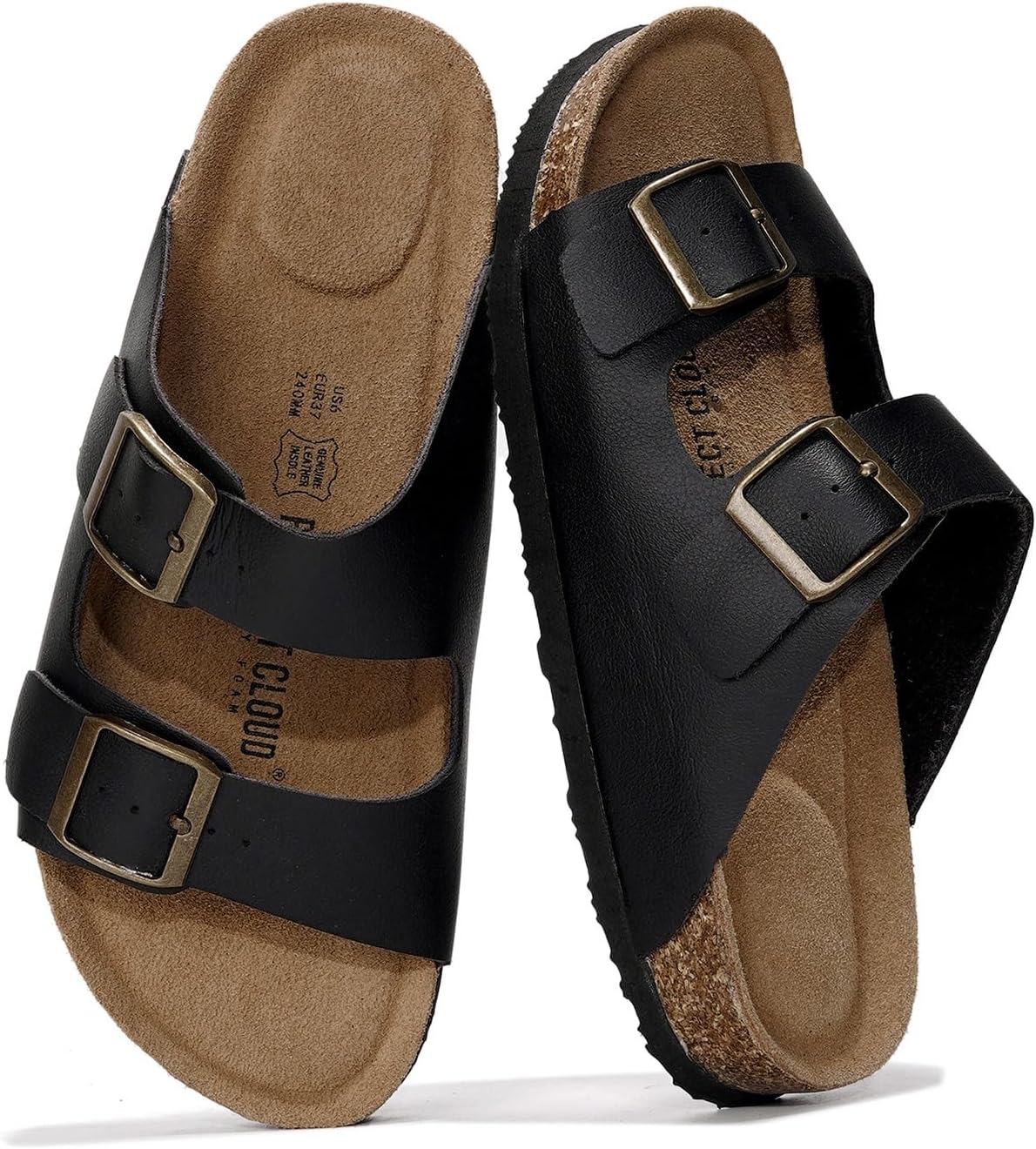 Detalle de Project Cloud Venita Leather Sandals 100% 👡