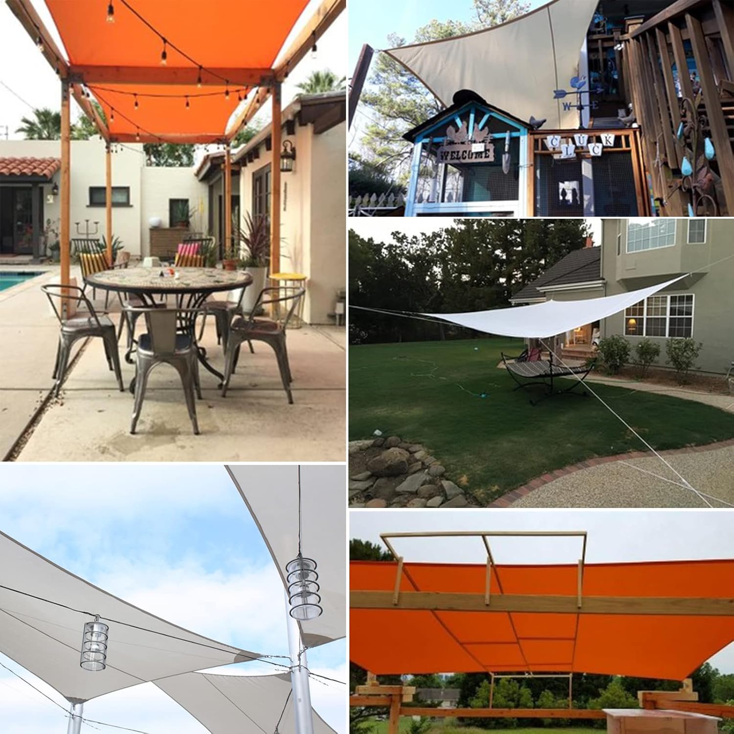 Thumbnail 6 de Mokani Sun Shade Sail 3 x 3m UV shade