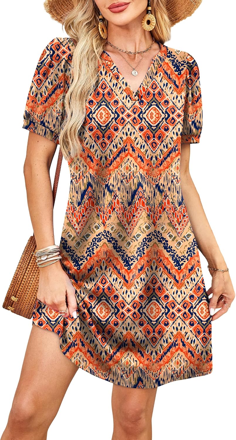 Detalle de RUMIA Women's V-Neck Sundress