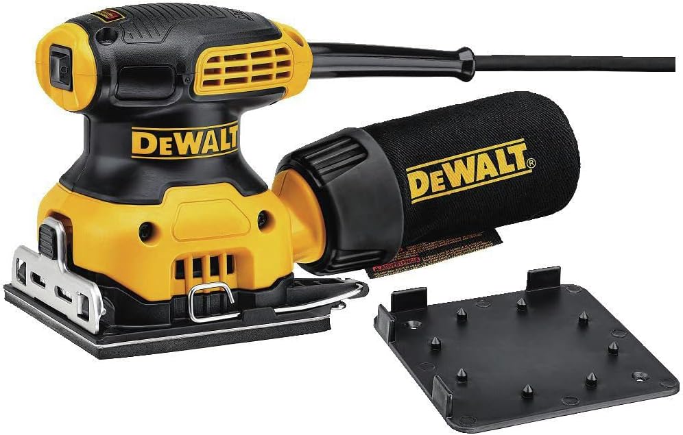 Detalle de DEWALT DWE6411 1/4-Inch Sheet Orbital Finishing Sander, 2.3 A