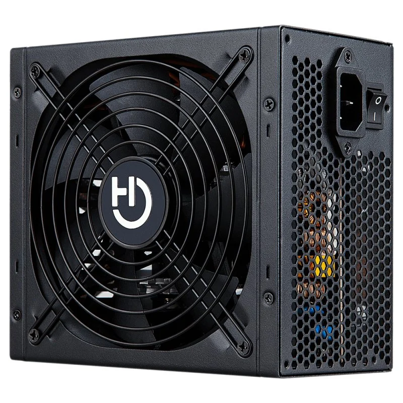 Detalle 2 de Hiditec BZ750 750W 80 Plus Bronze: fuente de alimentación eficiente y silenciosa para tu PC
