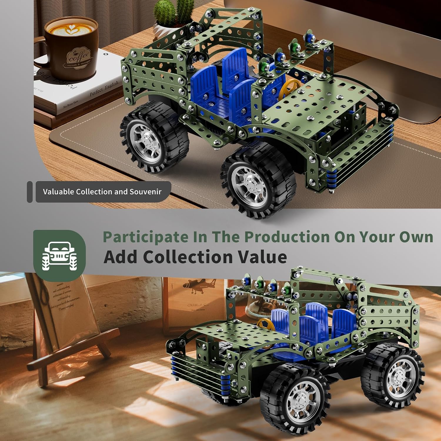 Detalle 2 de Model Truck Building Set