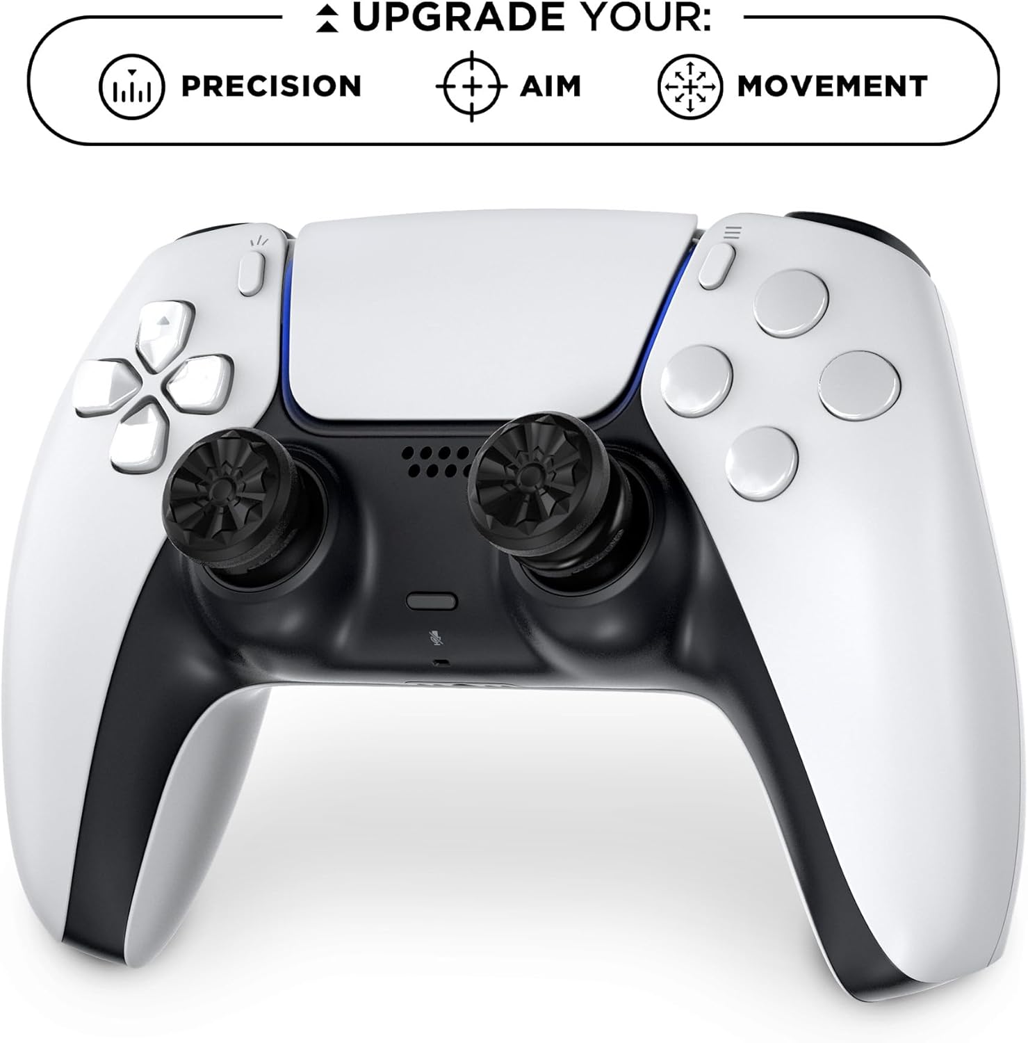 Thumbnail 4 de KontrolFreek FPS Freek Galaxy Black : rehausseurs & grips pour manette PS5/PS4, pour viser plus précis