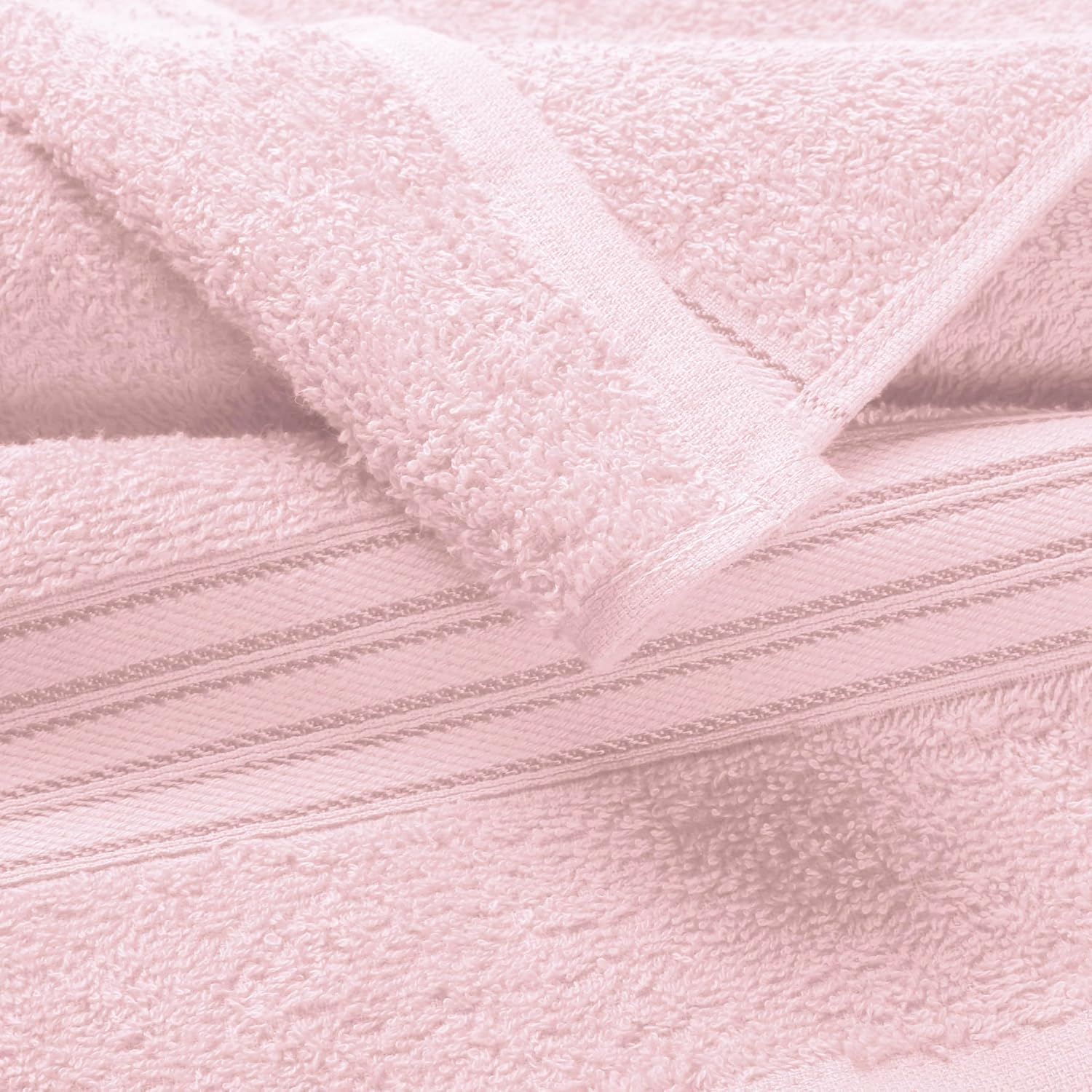Detalle de BOUTIQUO Cotton Towel Set, 6-Pack