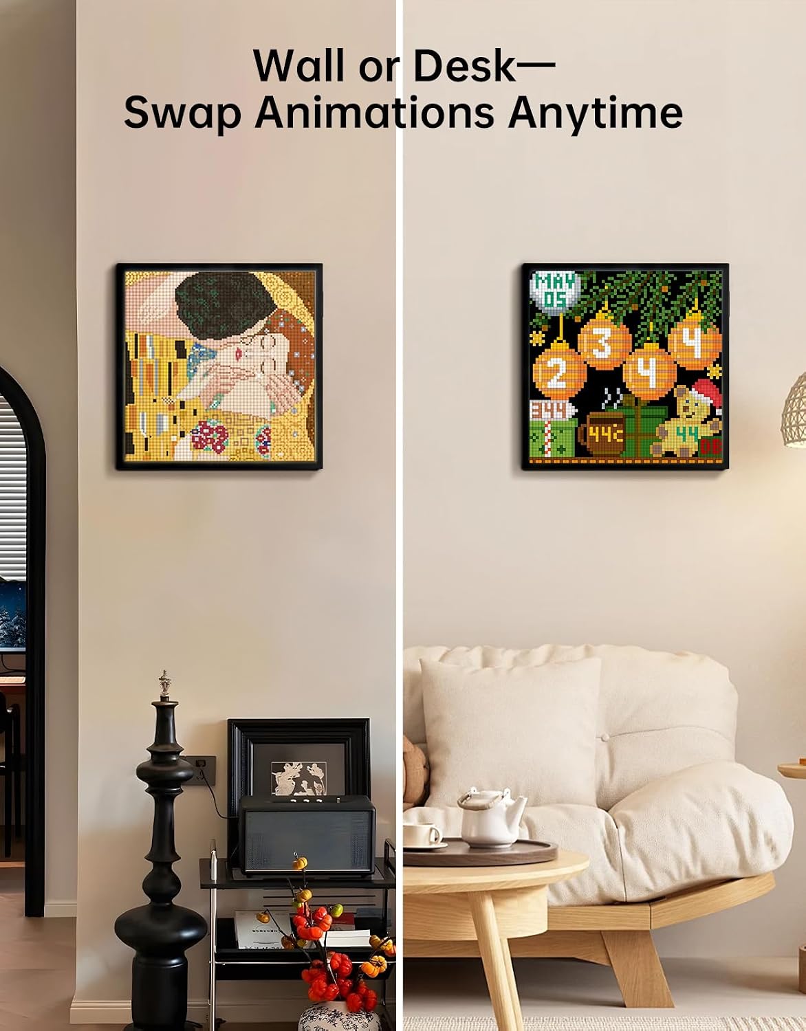Detalle de Divoom Pixoo-64 64×64 WiFi pixel frame 🖼