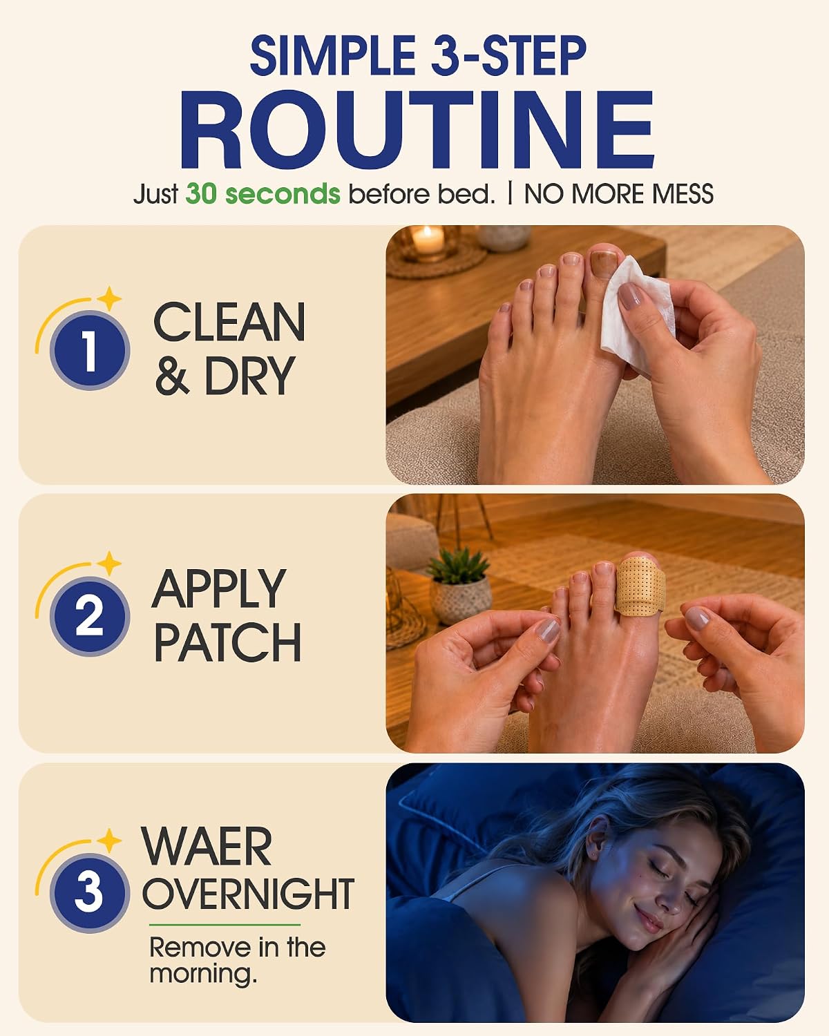 Detalle 1 de Fungal Nail Patches, 42 patches