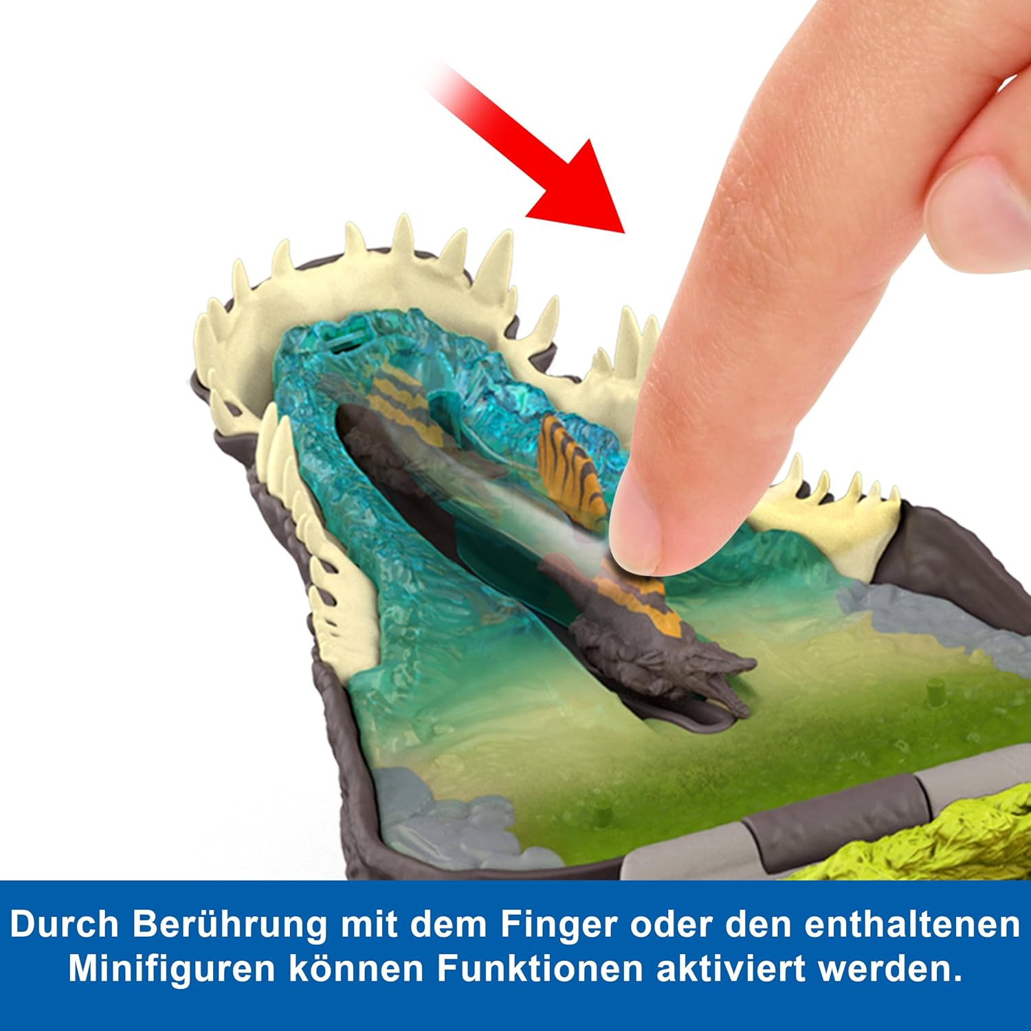 Detalle de Mattel JGB98 Spinosaurus-Spielset 11,5 cm 🦖