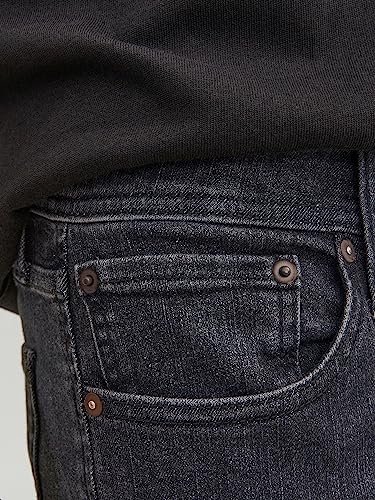 Thumbnail 7 de JACK & JONES Herren Jeans JjiGlenn Schwarz Slim-Fit 36W/32L