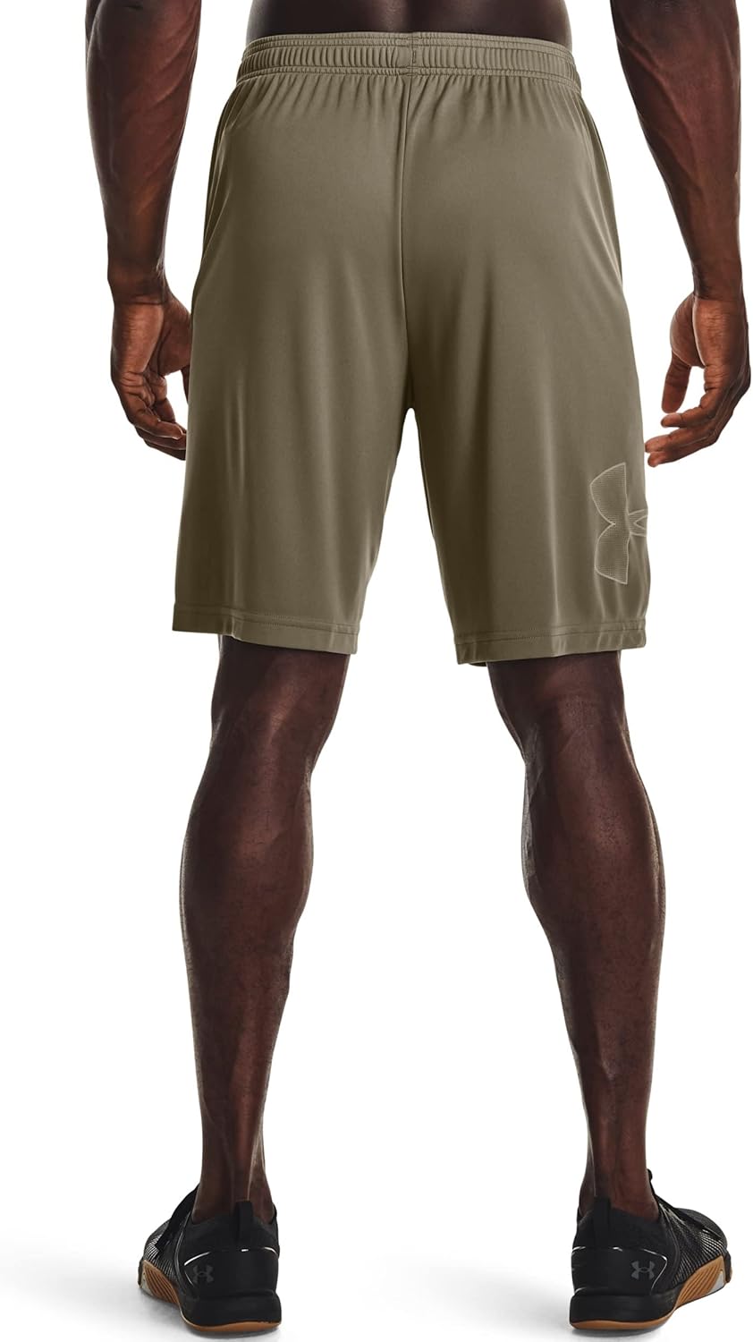 Thumbnail 5 de Under Armour Tech Graphic Short para Hombre, Steel, XXL