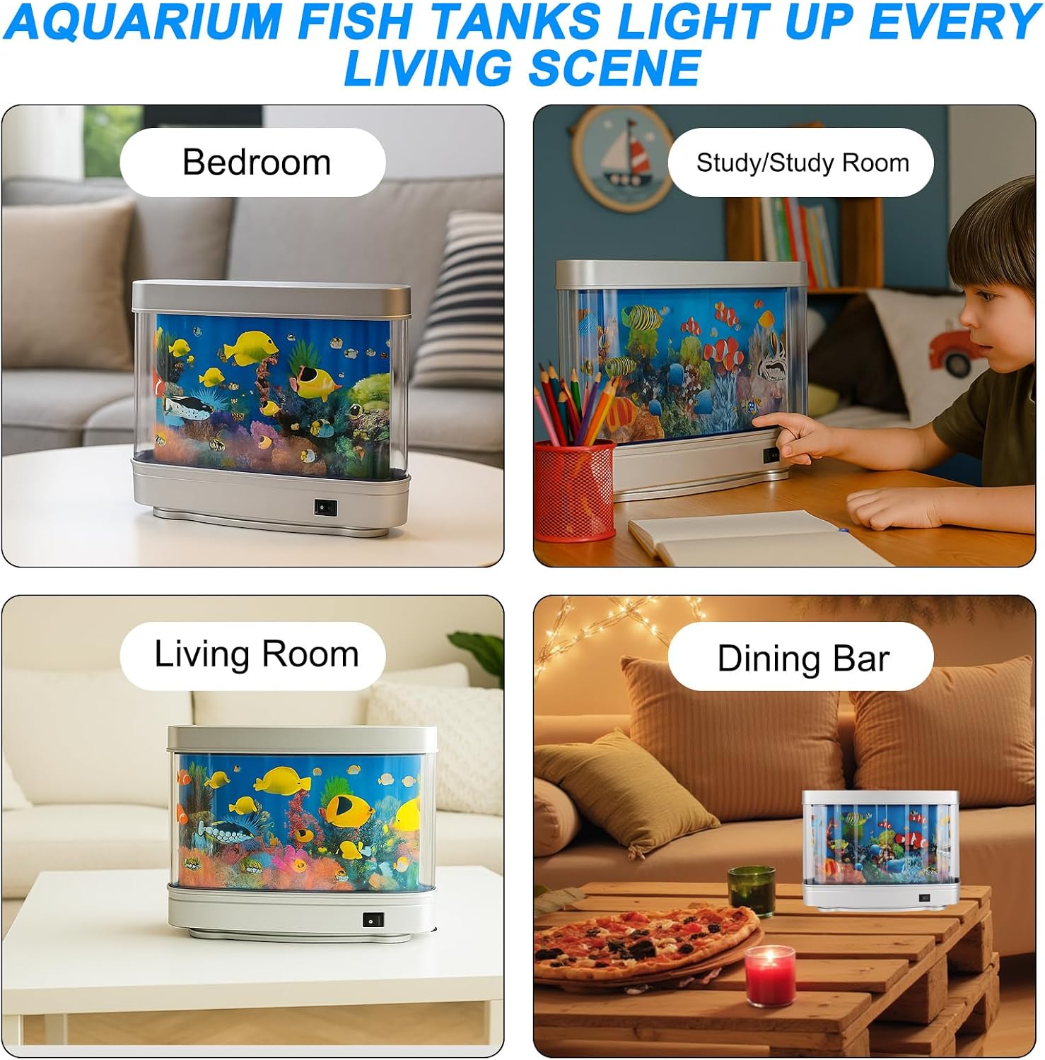 Thumbnail 6 de LED Baby Aquarium Light night lamp