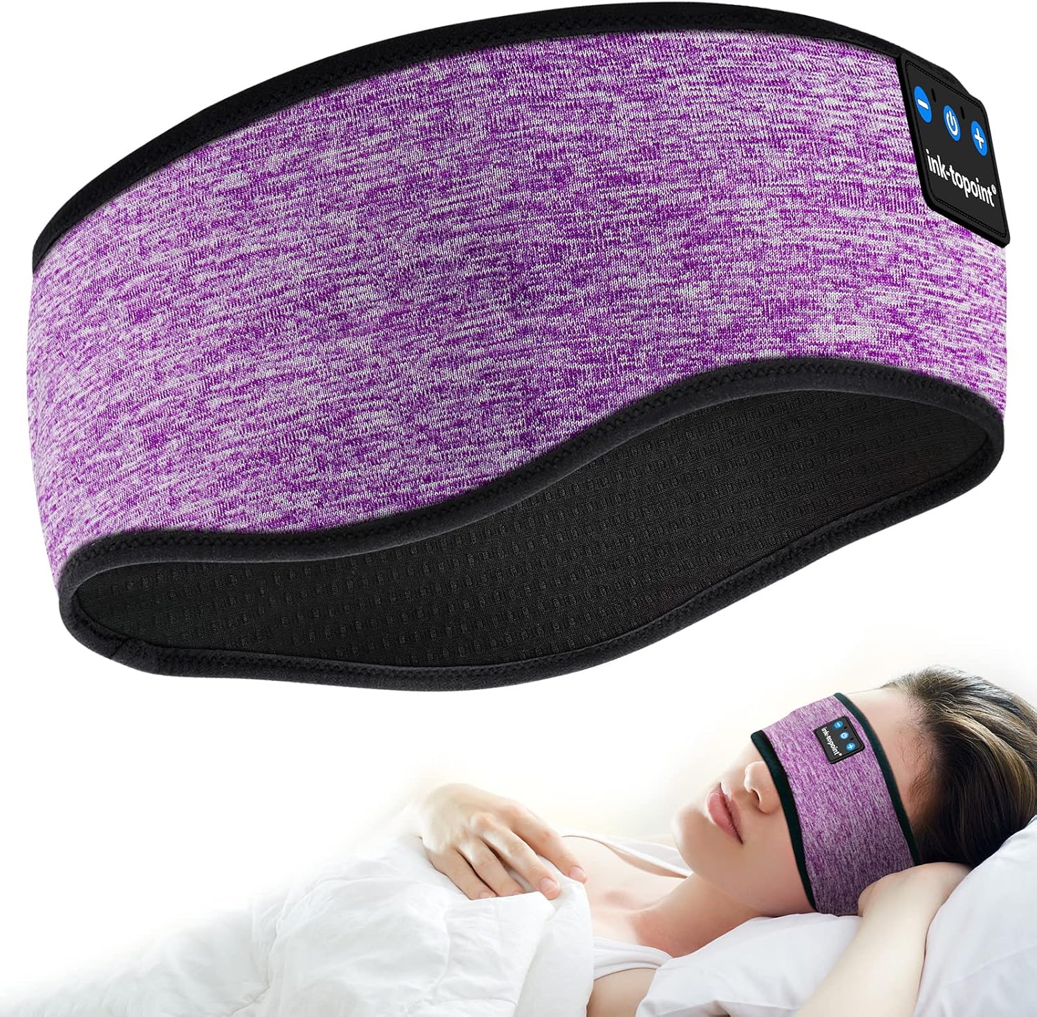 Detalle de ink-topoint Sleep Headphones Headband Bluetooth 5.4 14h
