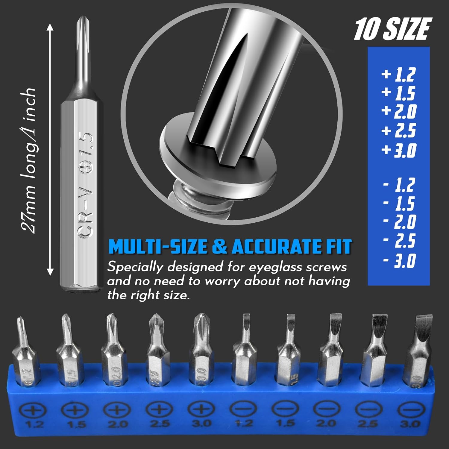 Thumbnail 6 de MINGFIX Eyeglass Repair Kit with Screws