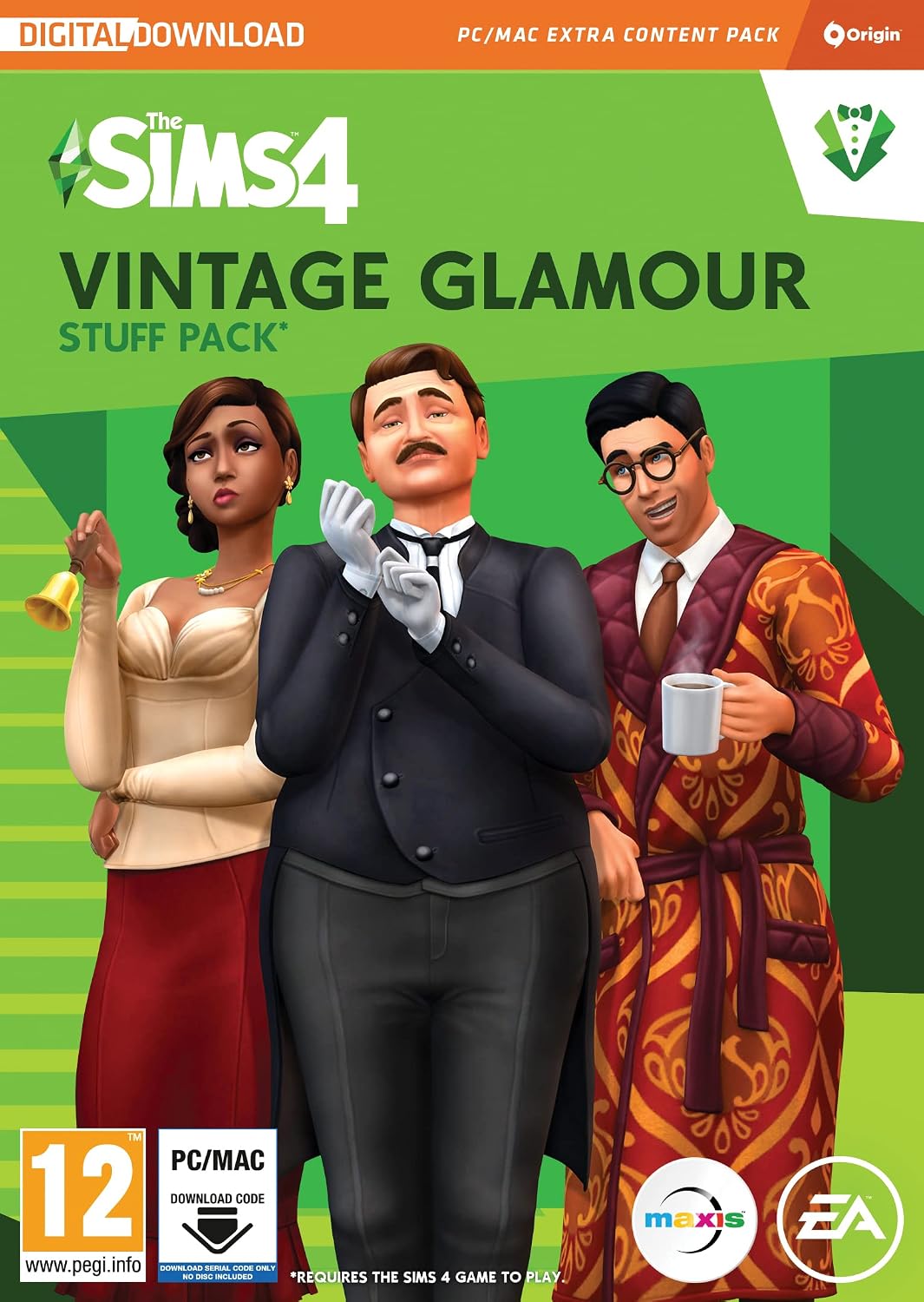 Detalle de The Sims 4 Vintage Glamour stuff pack