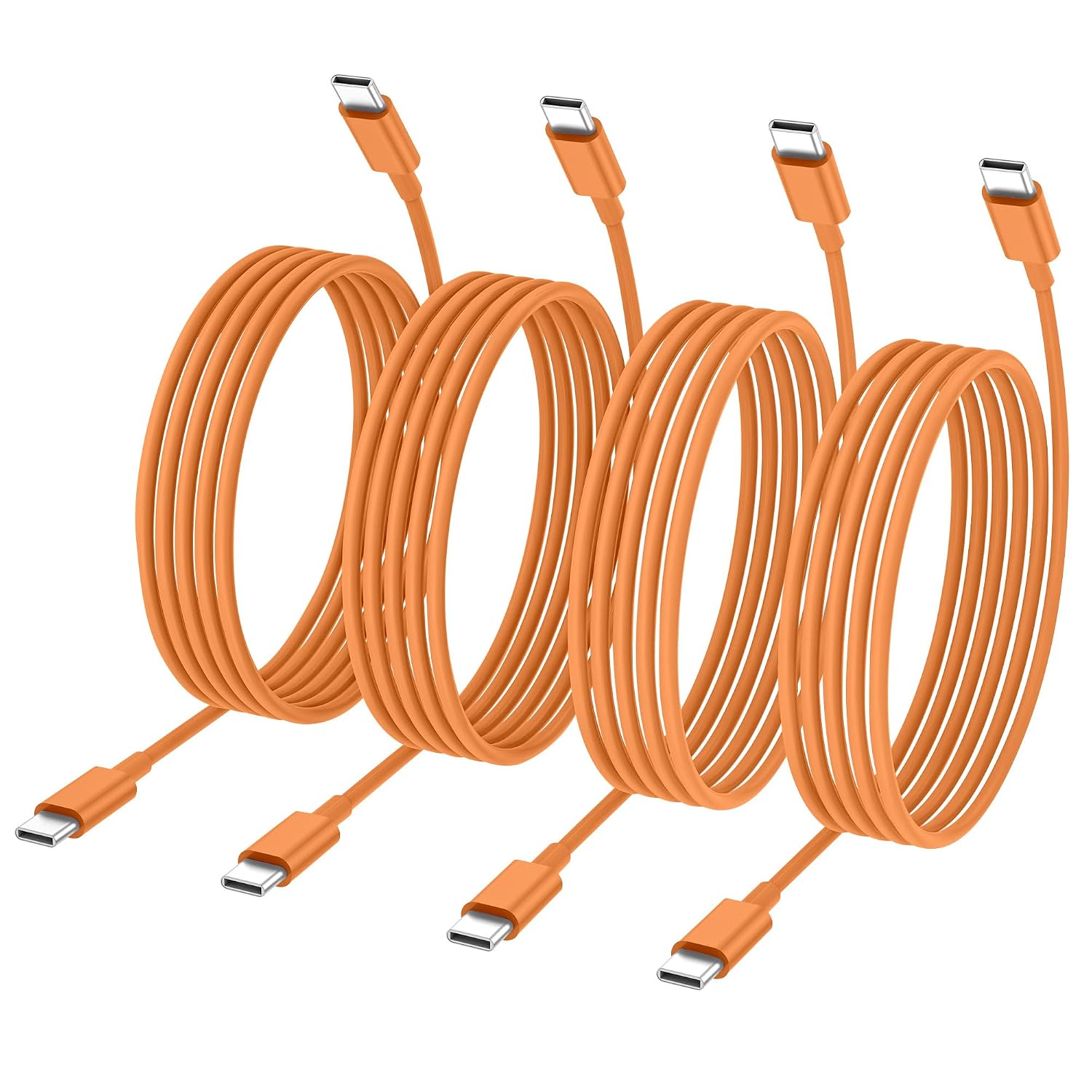 Detalle 1 de Apple USB-C to USB-C Charging Cable 4 Pack (10ft) — 60W, MFi Certified