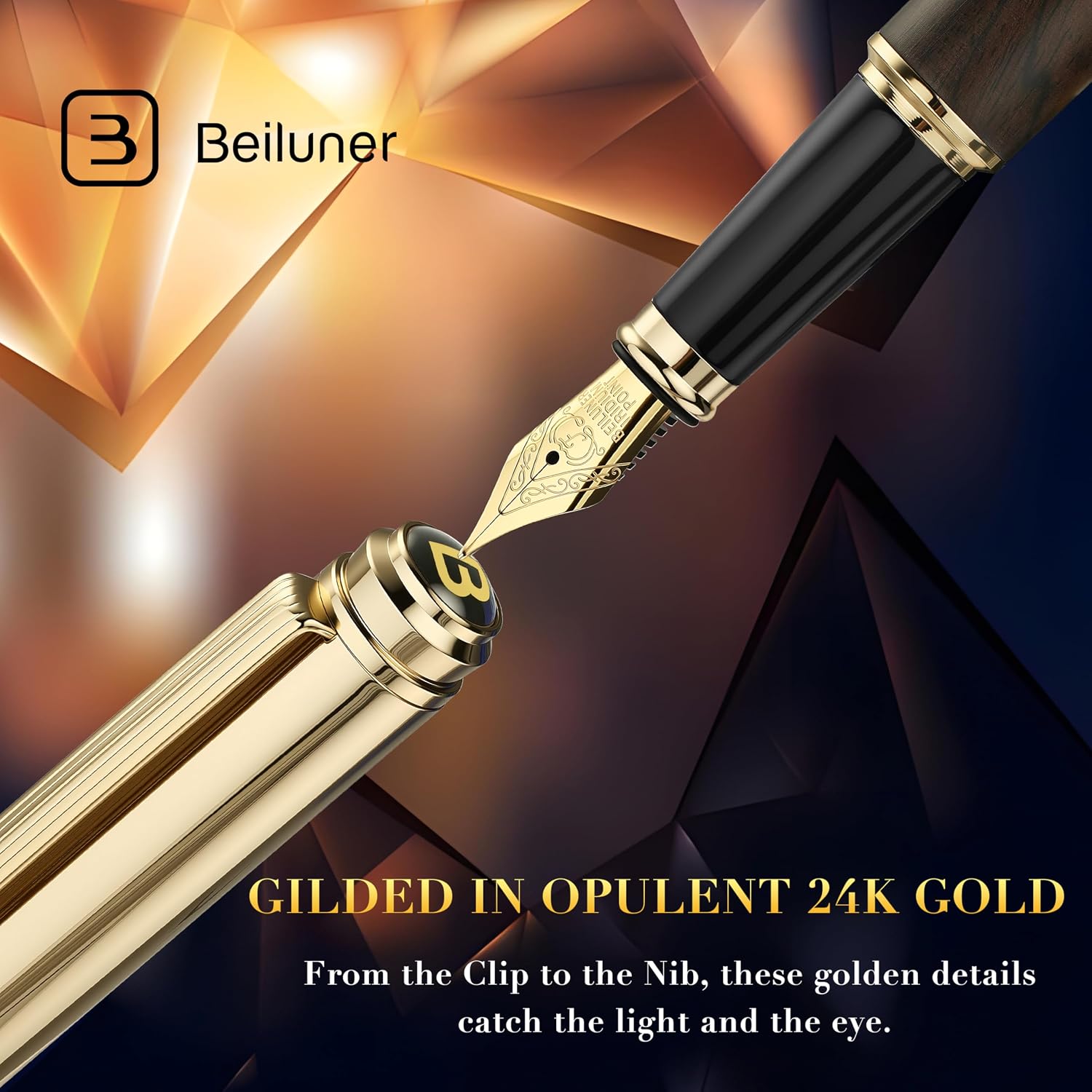 Thumbnail 3 de BEILUNER Fountain Pen, Blackwood