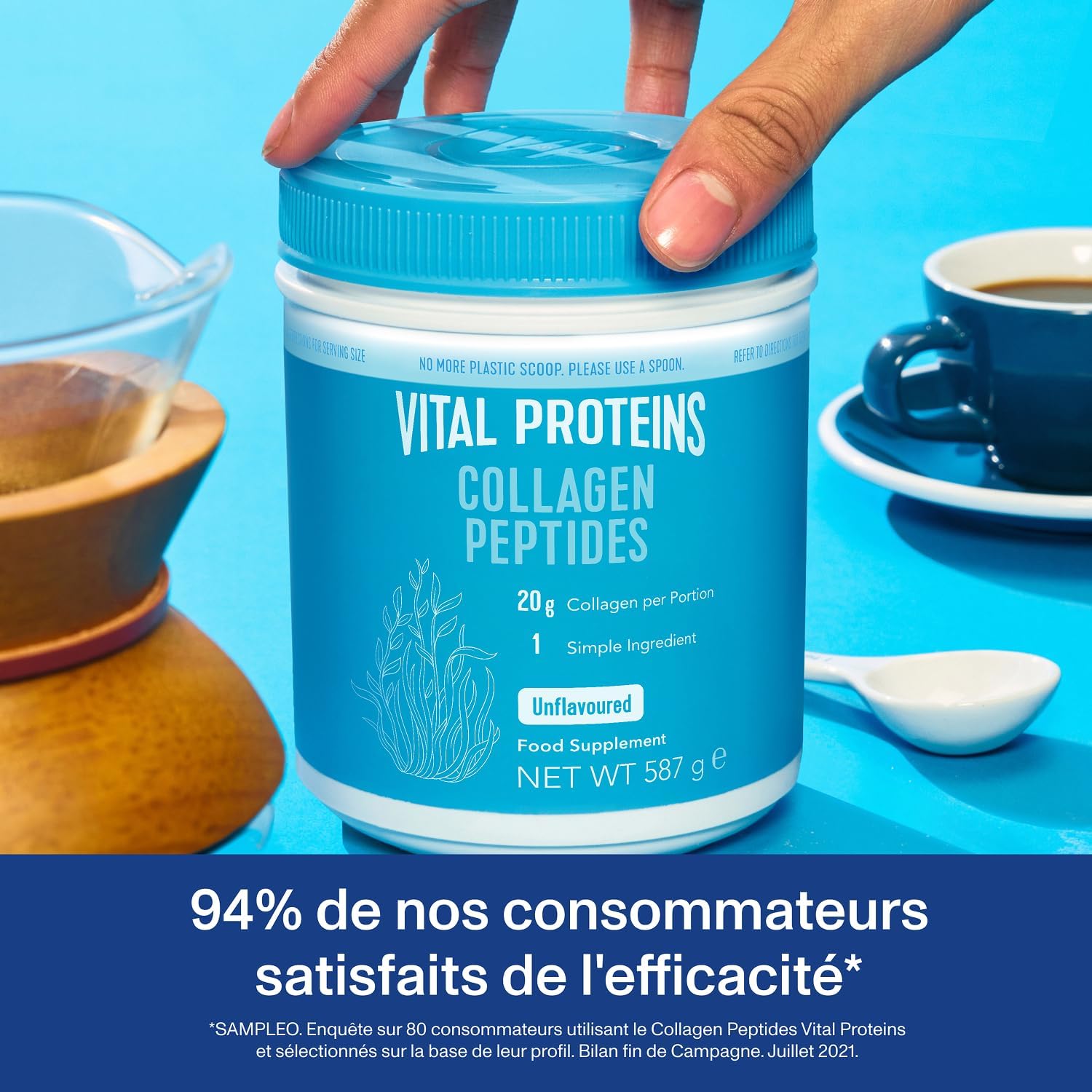 Thumbnail 5 de Vital Proteins Collagen Peptides Type I & III – collagène hydrolysé non aromatisé, sans gluten