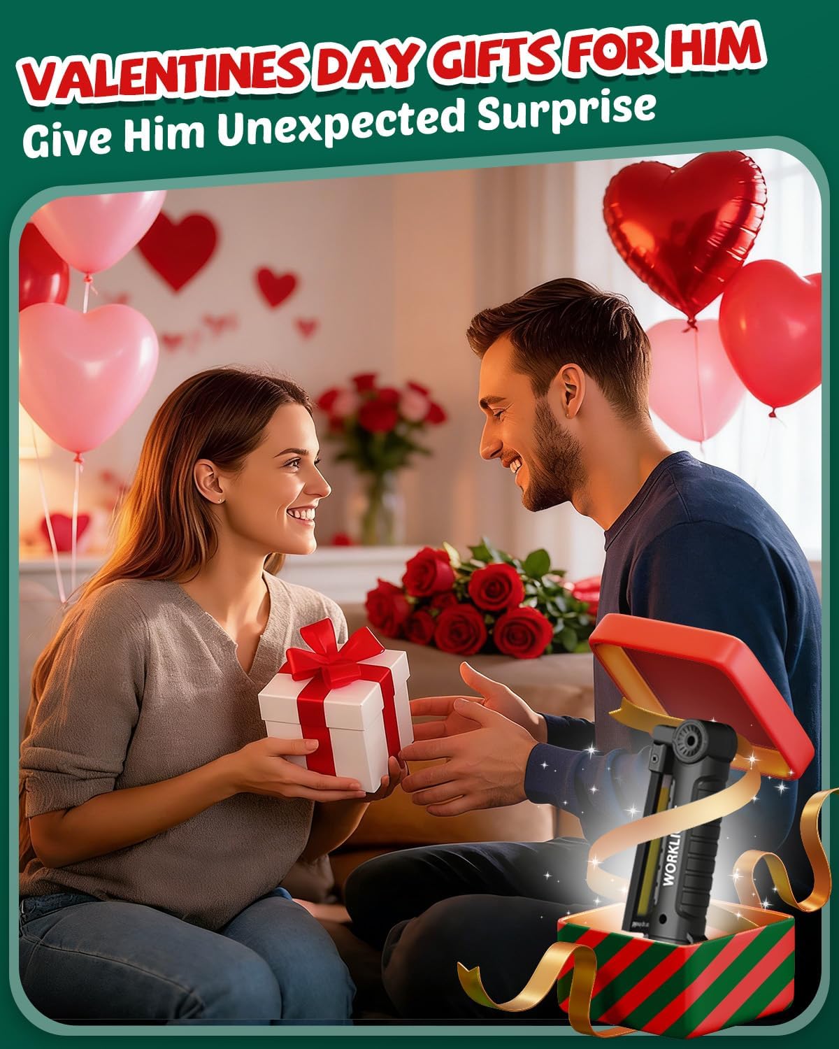 Thumbnail 1 de Coquimbo Work Light 2-pack LED torch for men 🔦