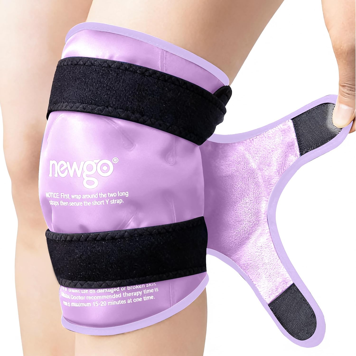 Detalle de NEWGO Reusable Gel Cold Pack 1 for Knee Pain Relief 🩹