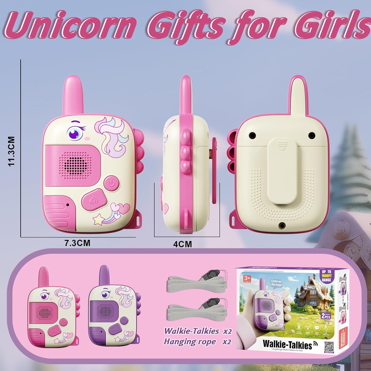 Detalle 2 de Walkie Talkie Kids Outdoor Toy for Ages 3–8