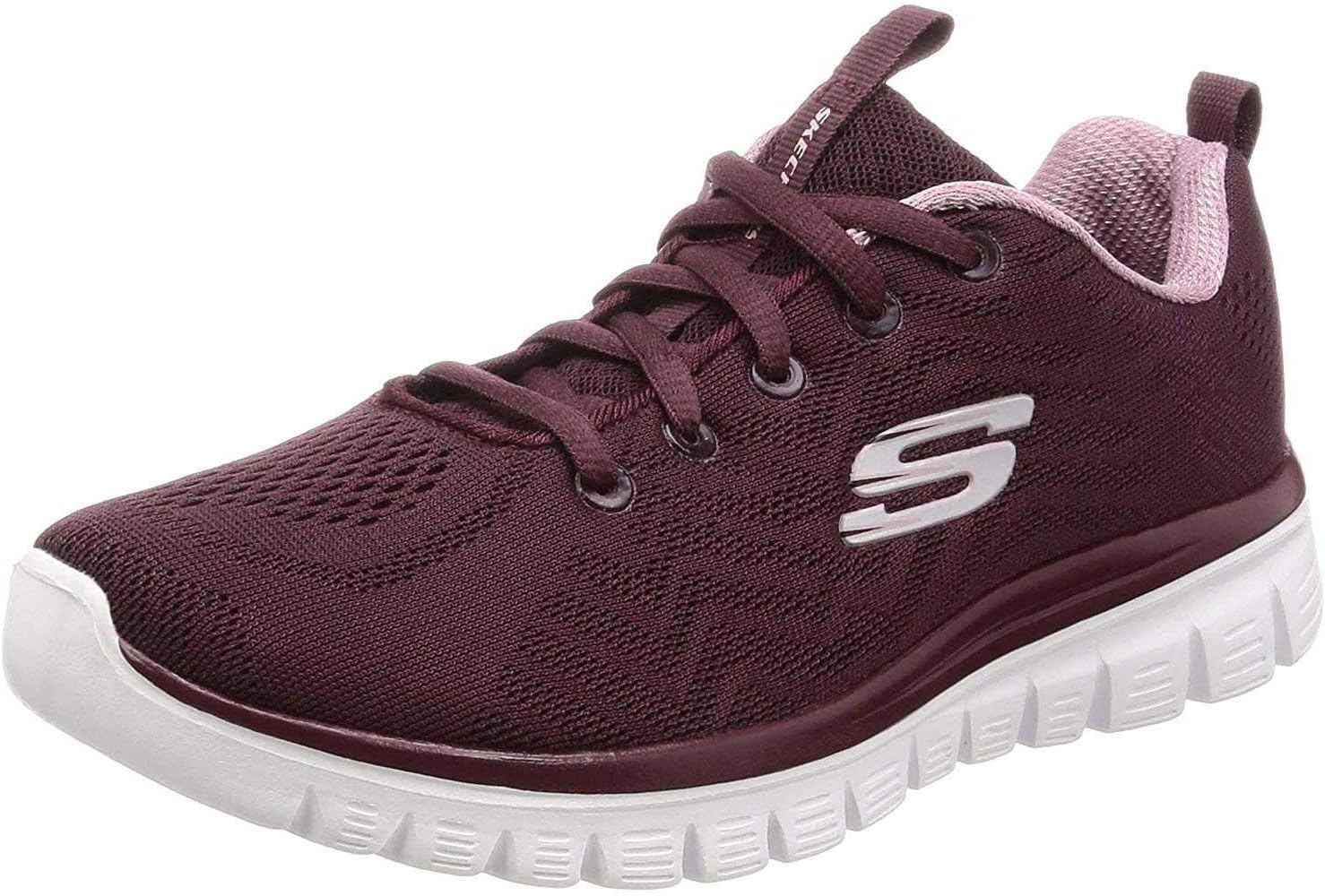 Thumbnail 6 de Skechers Graceful Get Connected Zapatillas Mujer 👟 Black Mesh