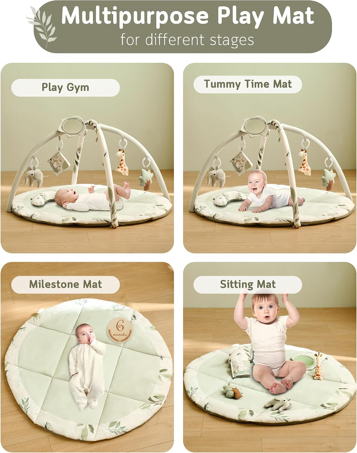 Detalle 2 de Fortella Baby Play Gym 97cm playmat