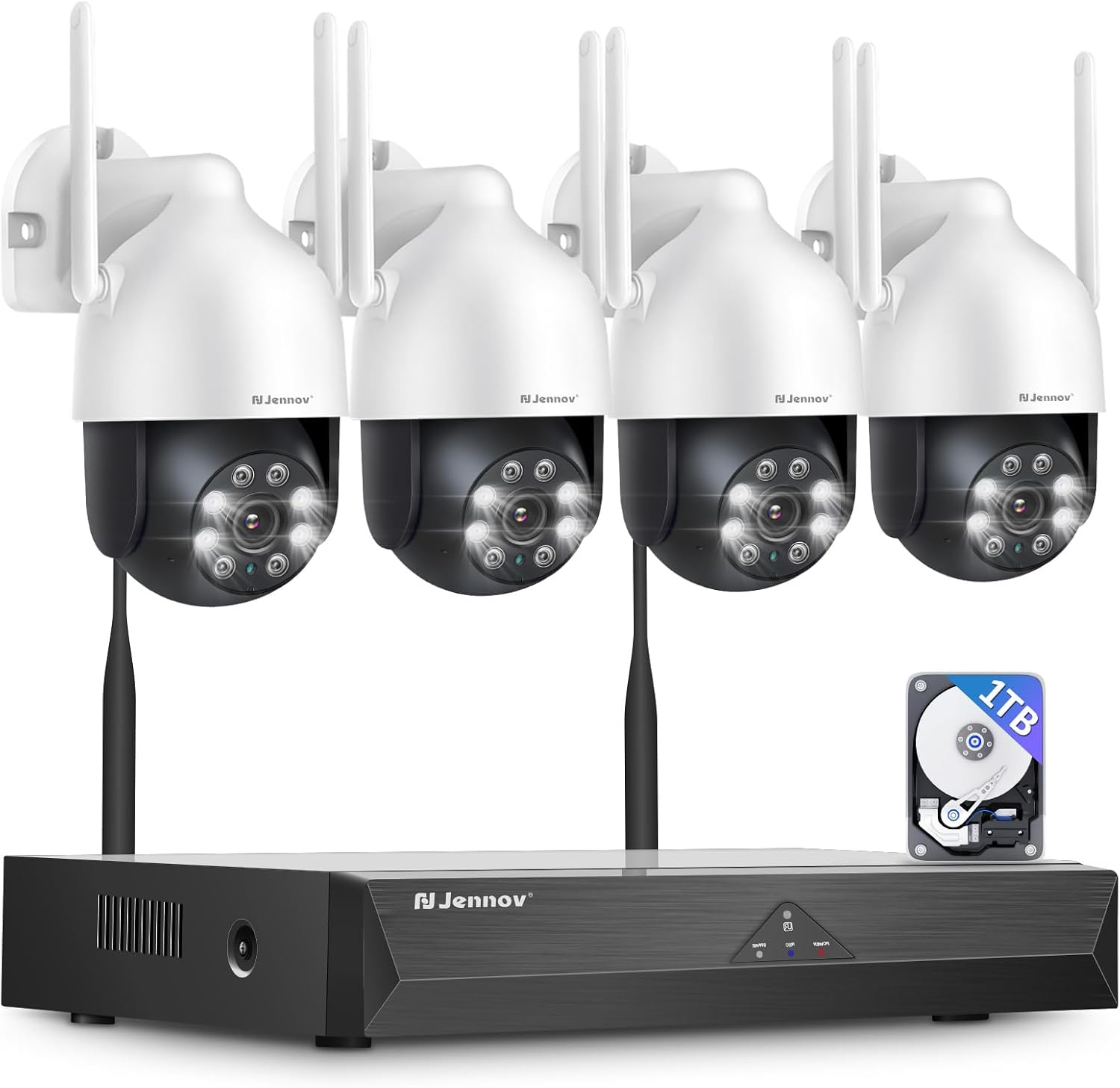 Detalle de Jennov Kit caméra 5MP 1TB