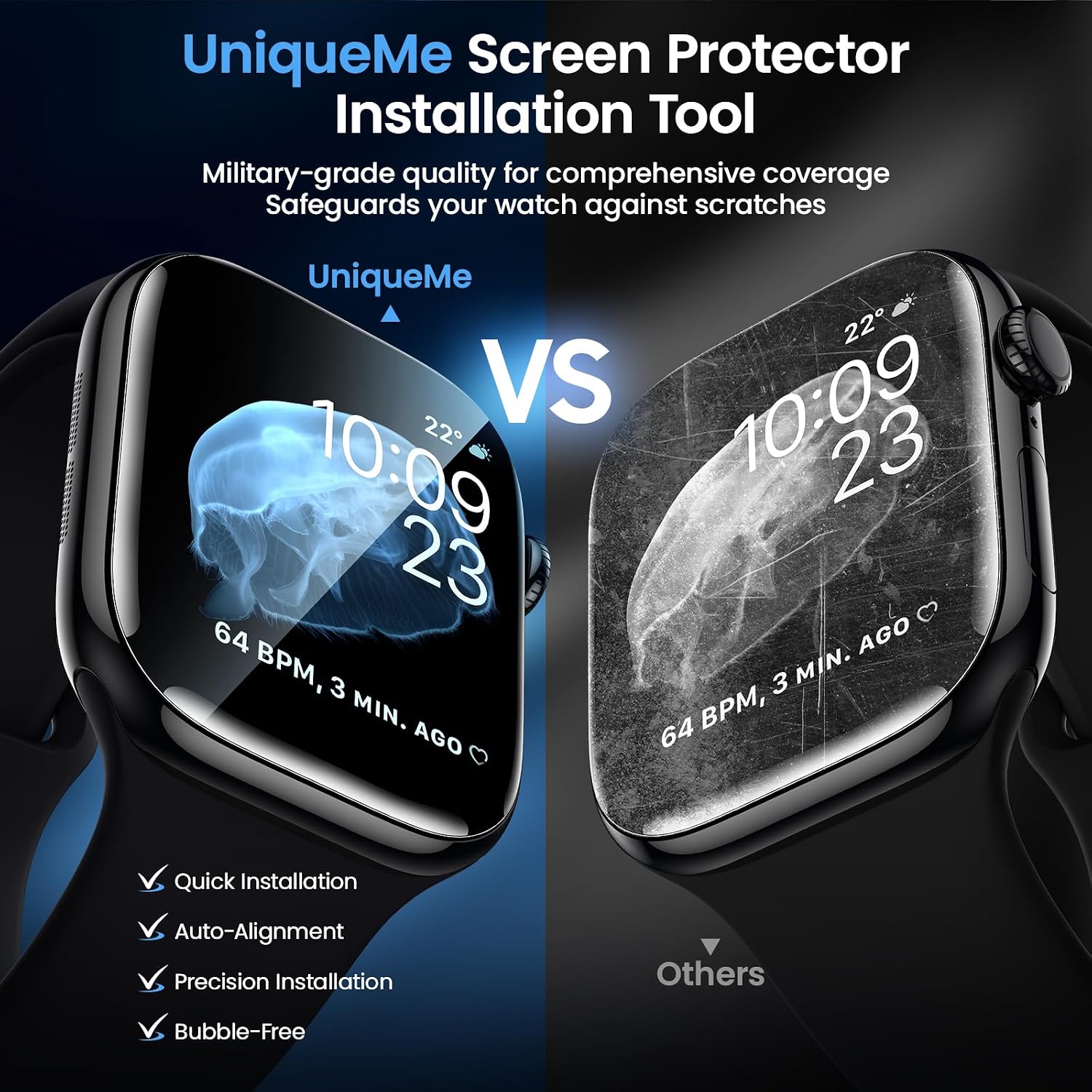 Thumbnail 4 de UniqueMe Apple Watch Series 11/10 46mm screen protector