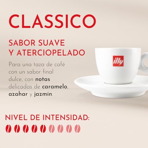 Detalle de illy Café en Grano CLASSICO (500 g) 100% Arábica