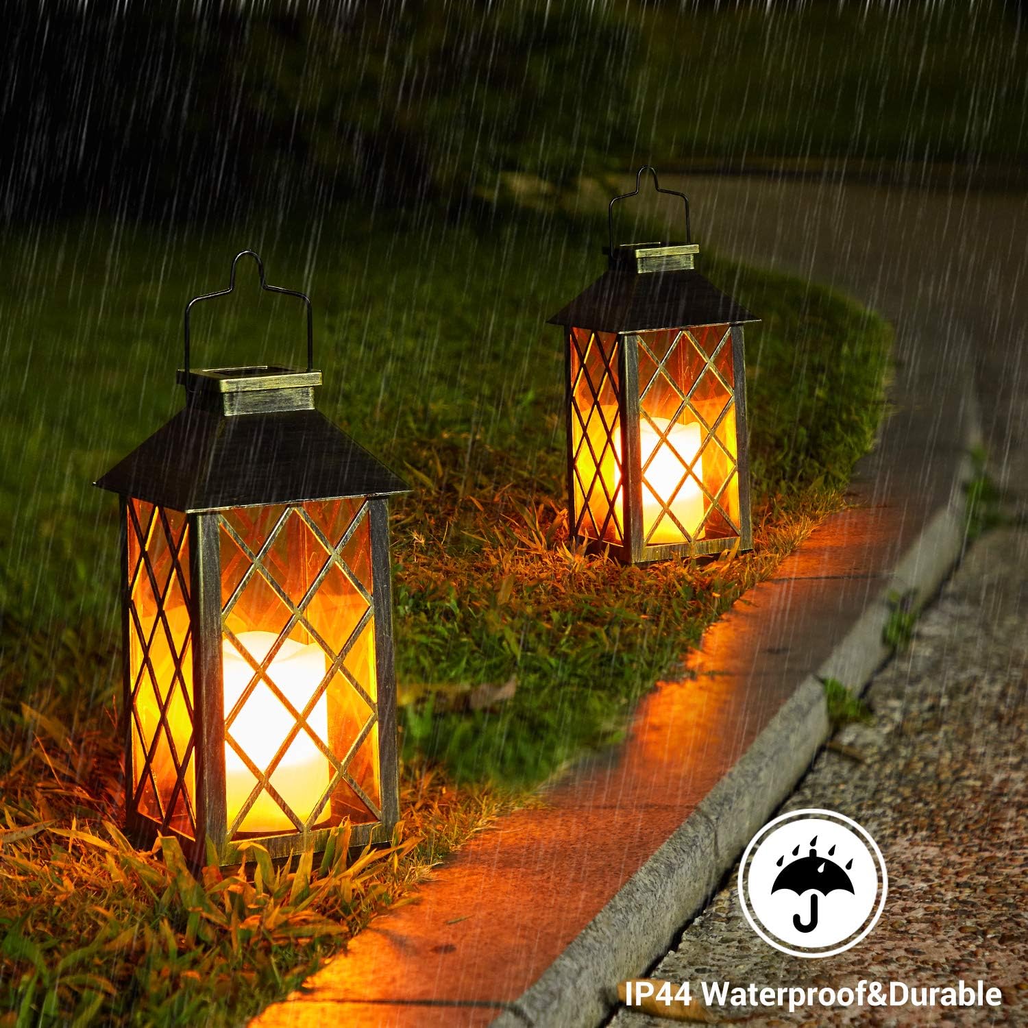 Thumbnail 6 de Solar Garden Lanterns IP44, 600mAh battery