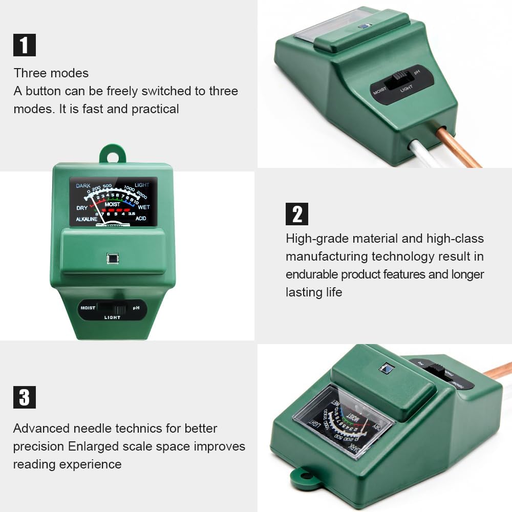 Thumbnail 2 de Sonkir soil pH meter MS02