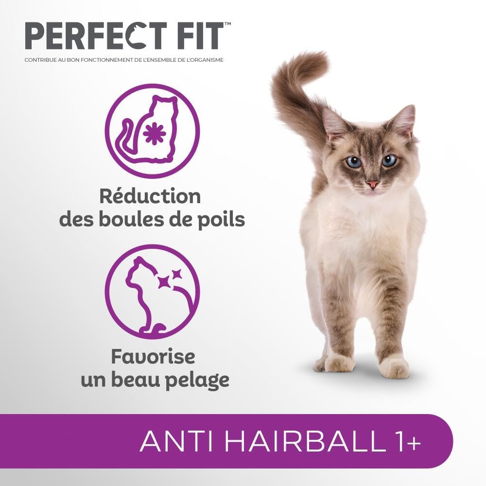 Detalle de PERFECT FIT Adulte 1+ Croquettes pour chat adulte – Pour chat stérilisé, 1,4 kg (lot de 5)