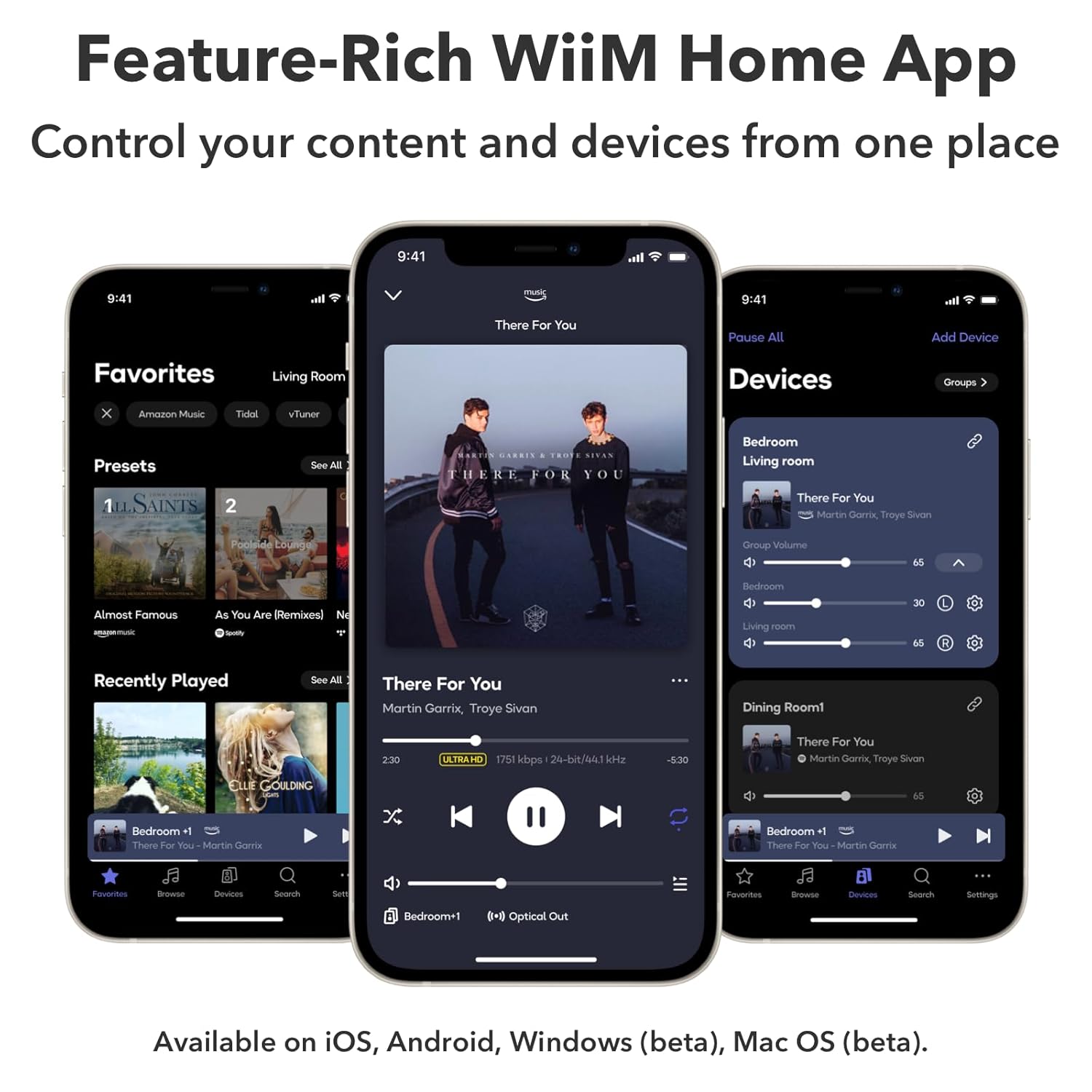 Thumbnail 5 de WiiM Amp Multiroom Streaming Amplifier (Space Gray) with AirPlay, Google Cast, Alexa & HDMI ARC