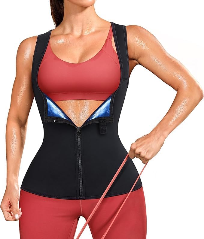 Detalle de Nebility Waist Trainer for Women with Dual Steel Boning and U-Shape Bust Lift