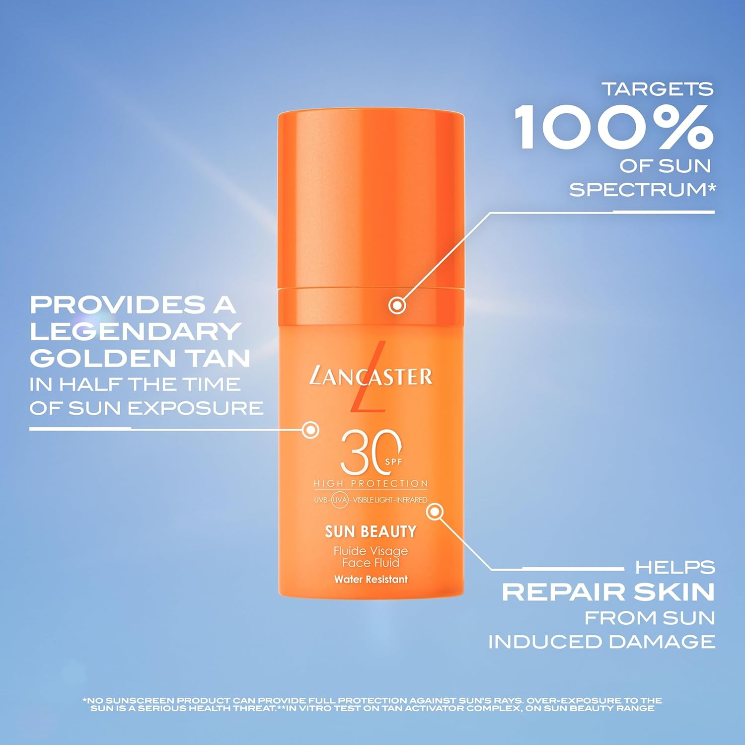 Detalle 2 de Lancaster Sun Beauty Nude Skin Sensation Fluido Protezione Solare SPF30