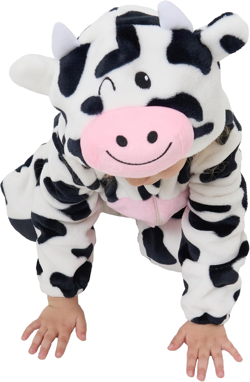 Detalle 1 de SCOPUCI Unisex Baby Animal Onesie Pajamas, 100% Flannel Fleece