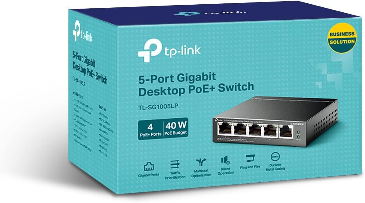 Thumbnail 6 de TP-Link TL-SG1005LP PoE+ 5‑Port Gigabit Switch