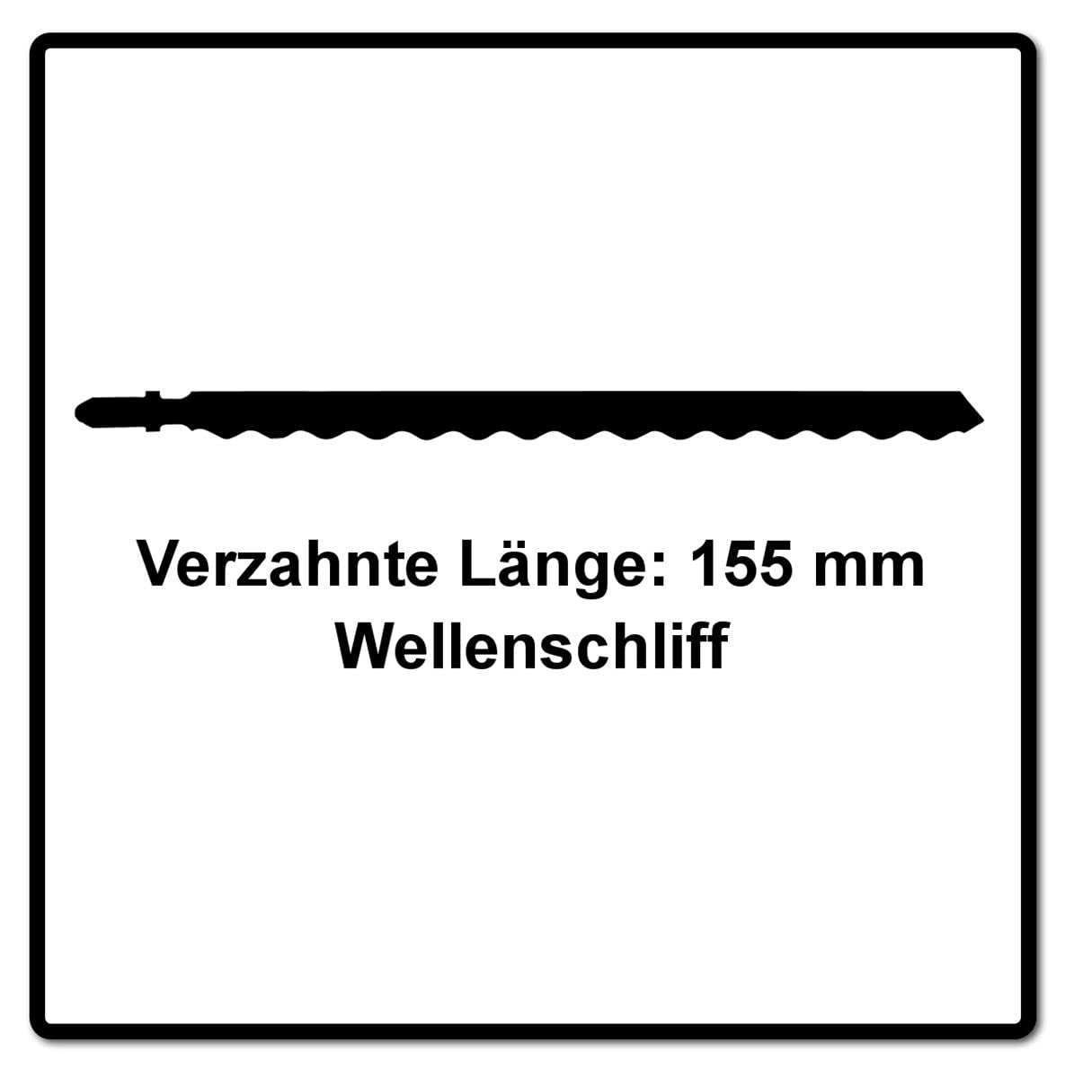 Detalle 2 de Lame de scie sauteuse Festool pour matériaux de construction et isolation S 155/W/3
