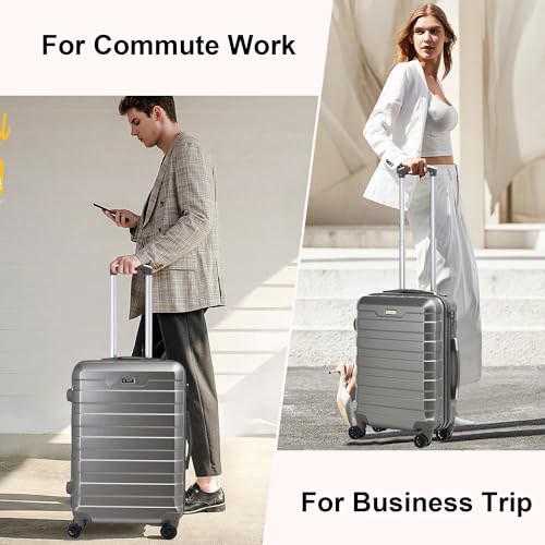 Detalle de RMW Suitcase 24 Inch Medium Hard Shell Check-in Luggage