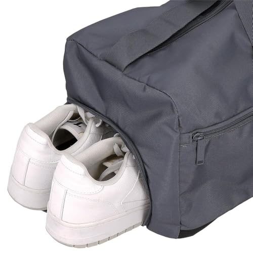 Thumbnail 7 de Reebok Ashland bolsa de viaje gris de poliéster (55x25x25 cm) con bolsillo para zapatillas