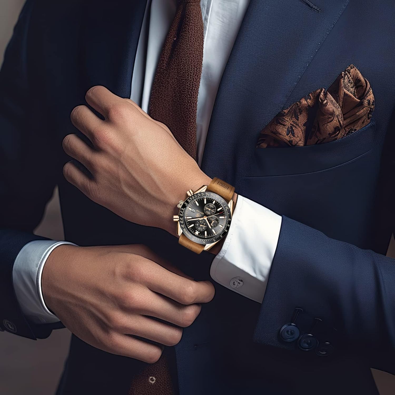 Thumbnail 2 de Benyar Orologio Cronografo Uomo 45 mm