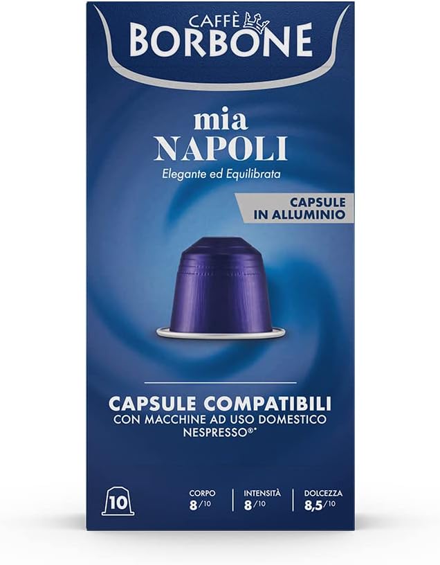 Thumbnail 5 de Caffè Borbone Mia Napoli ☕ 100 cápsulas para Nespresso