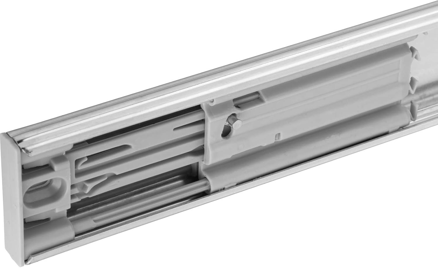 Thumbnail 6 de SOTECH KV1-35-H45-L400-PP: Coulisses à sortie totale Push-to-Open, 400 mm, charge 35 kg (2 pièces)
