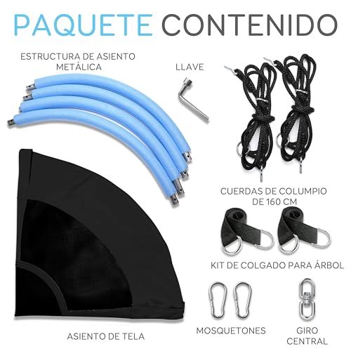 Thumbnail 9 de Balançoire volante SereneLife 100 cm 🎧