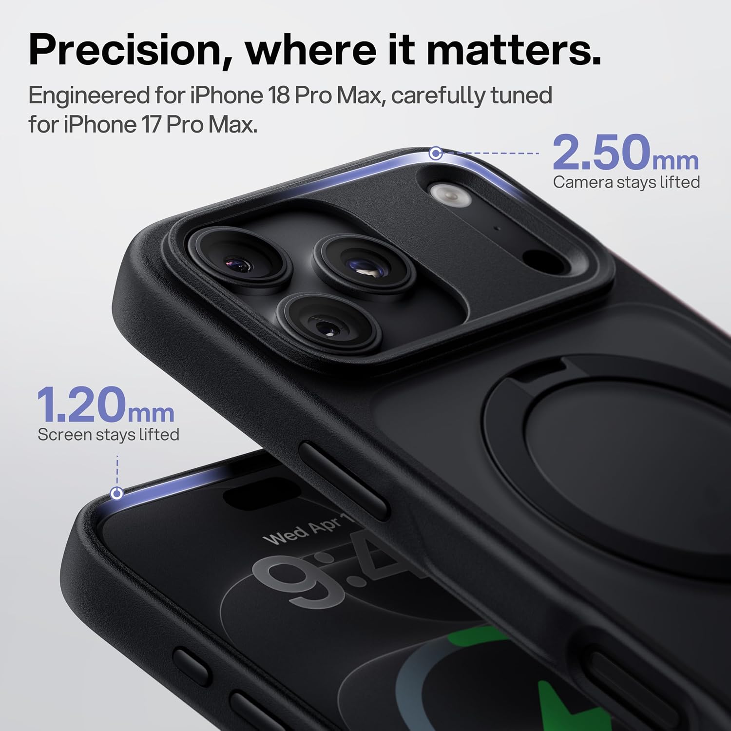 Thumbnail 6 de CASEKOO Ultra-Magnetic Stand for iPhone 17 Pro Max 6.9"