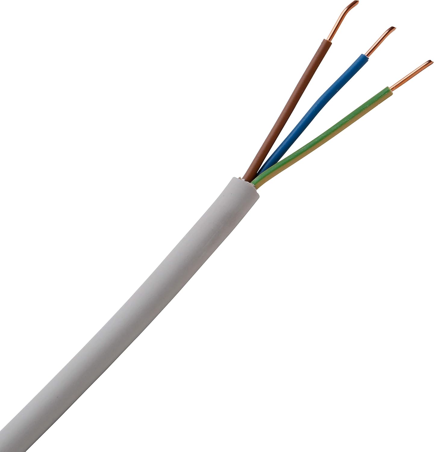 Thumbnail 6 de Kopp 150825001 Mantel-Leitung NYM-J 3G1,5 mm², 25 m, grau – robuste Installationsleitung für Feuchträume