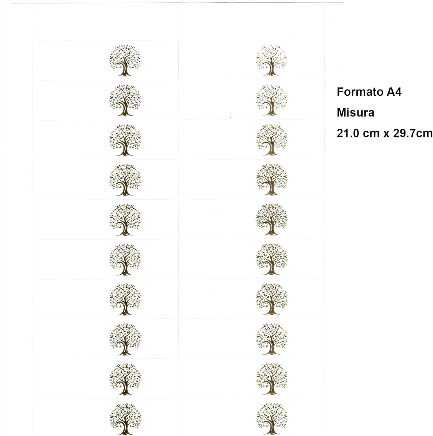 Thumbnail 2 de ARKAMII Tarjetas para Bomboneras – Paquete de 60, Árbol de Vida 🍬