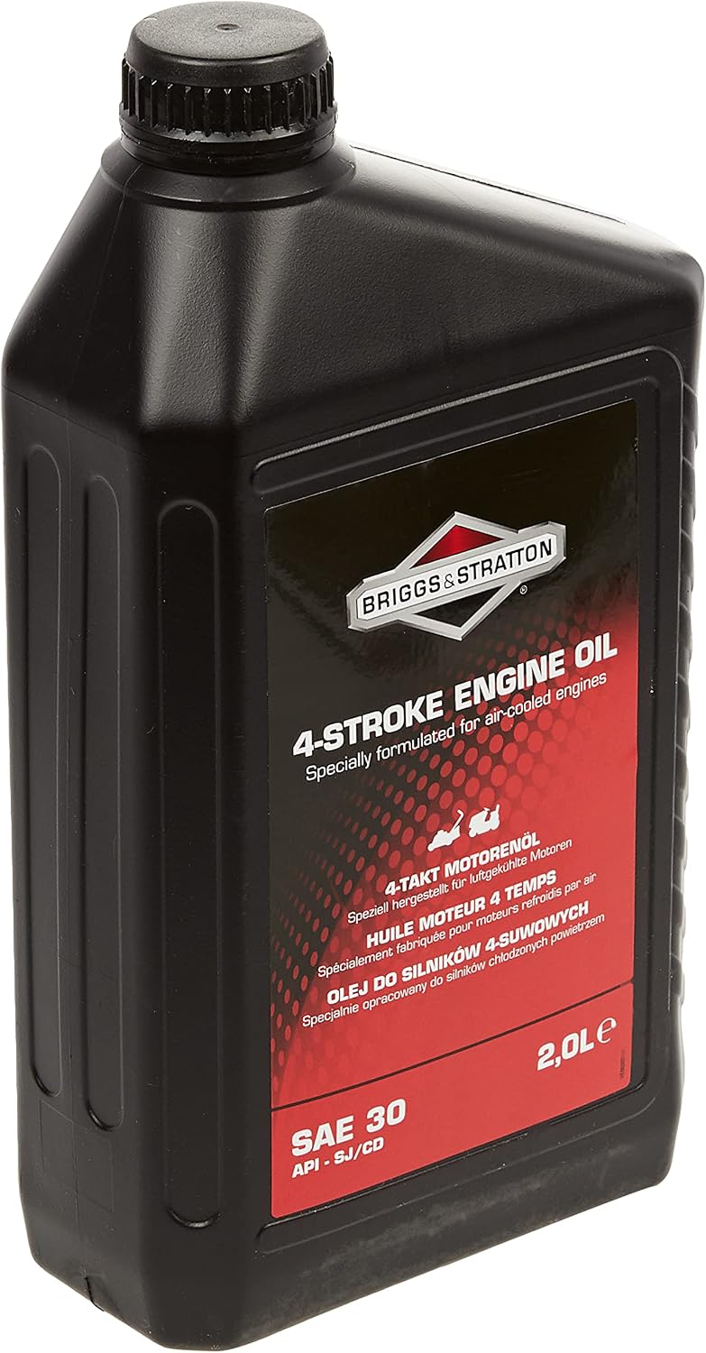 Detalle de Briggs & Stratton 100008E SAE30 Öl, 2.0 Liter – Zuverlässiges Motoröl für 4-Takt-Motoren