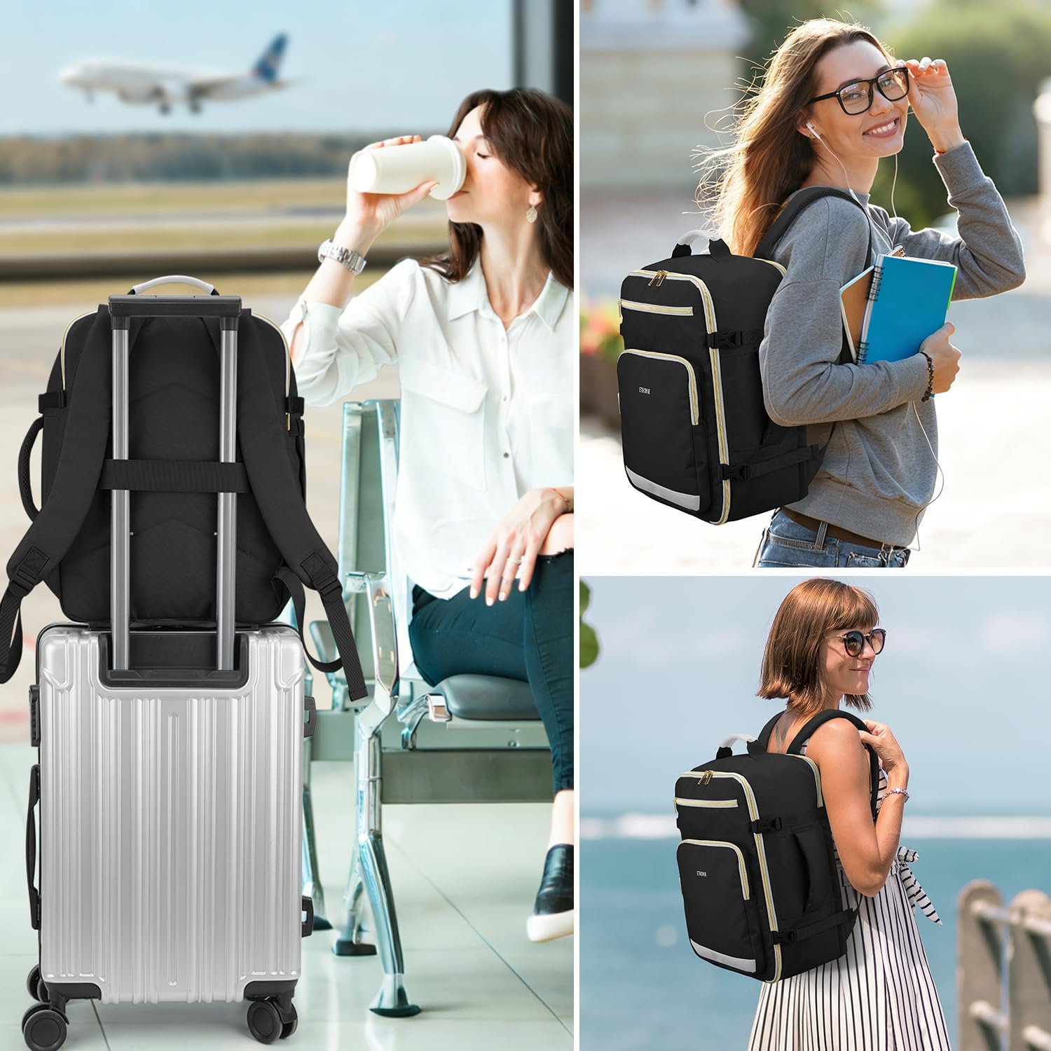 Thumbnail 5 de ETRONIK Ryanair cabin bag 40x30x20, 24L