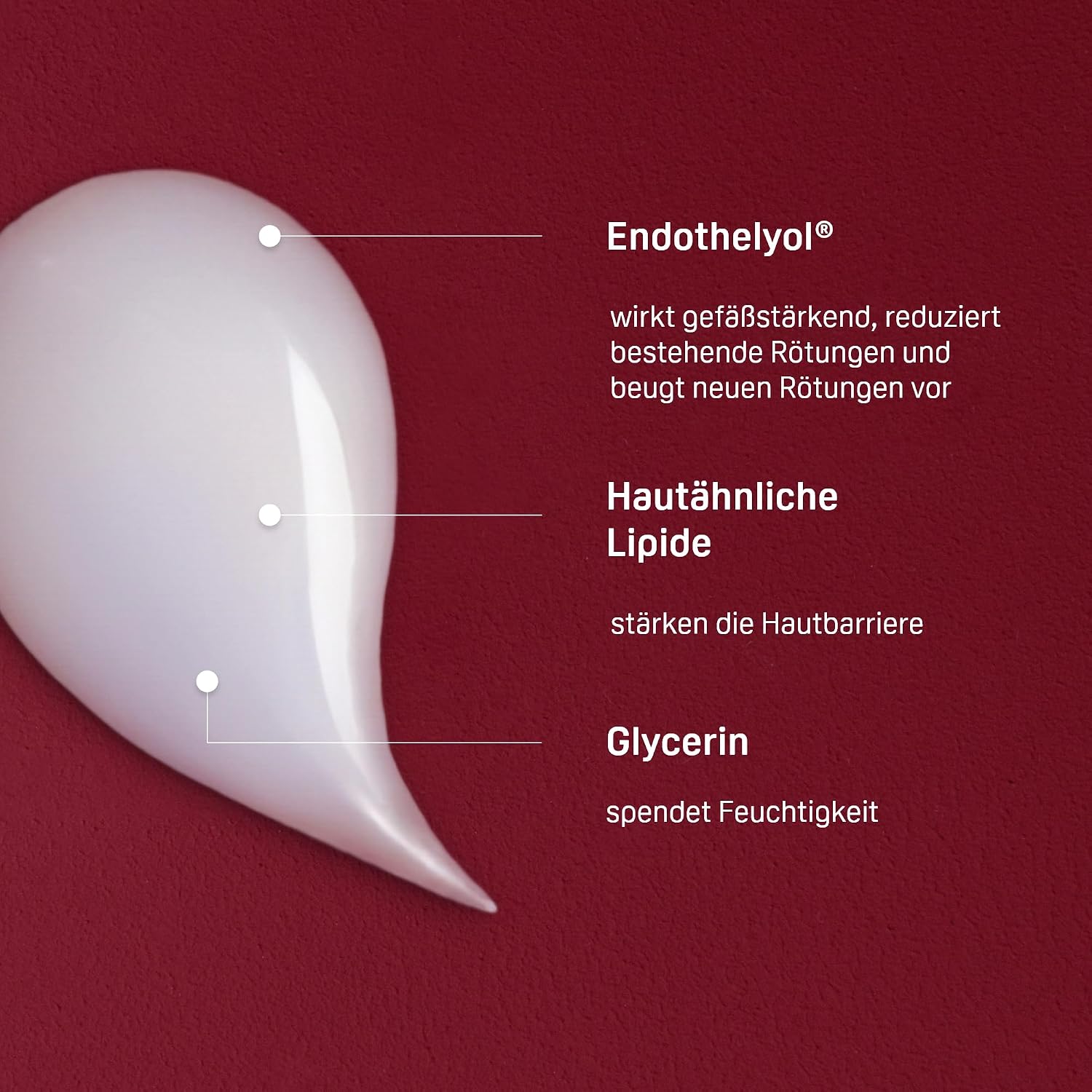 Detalle de PHYSIOGEL Calming Relief Anti-Rötungen Serum – beruhigende Gesichtspflege gegen Rosacea und Couperose
