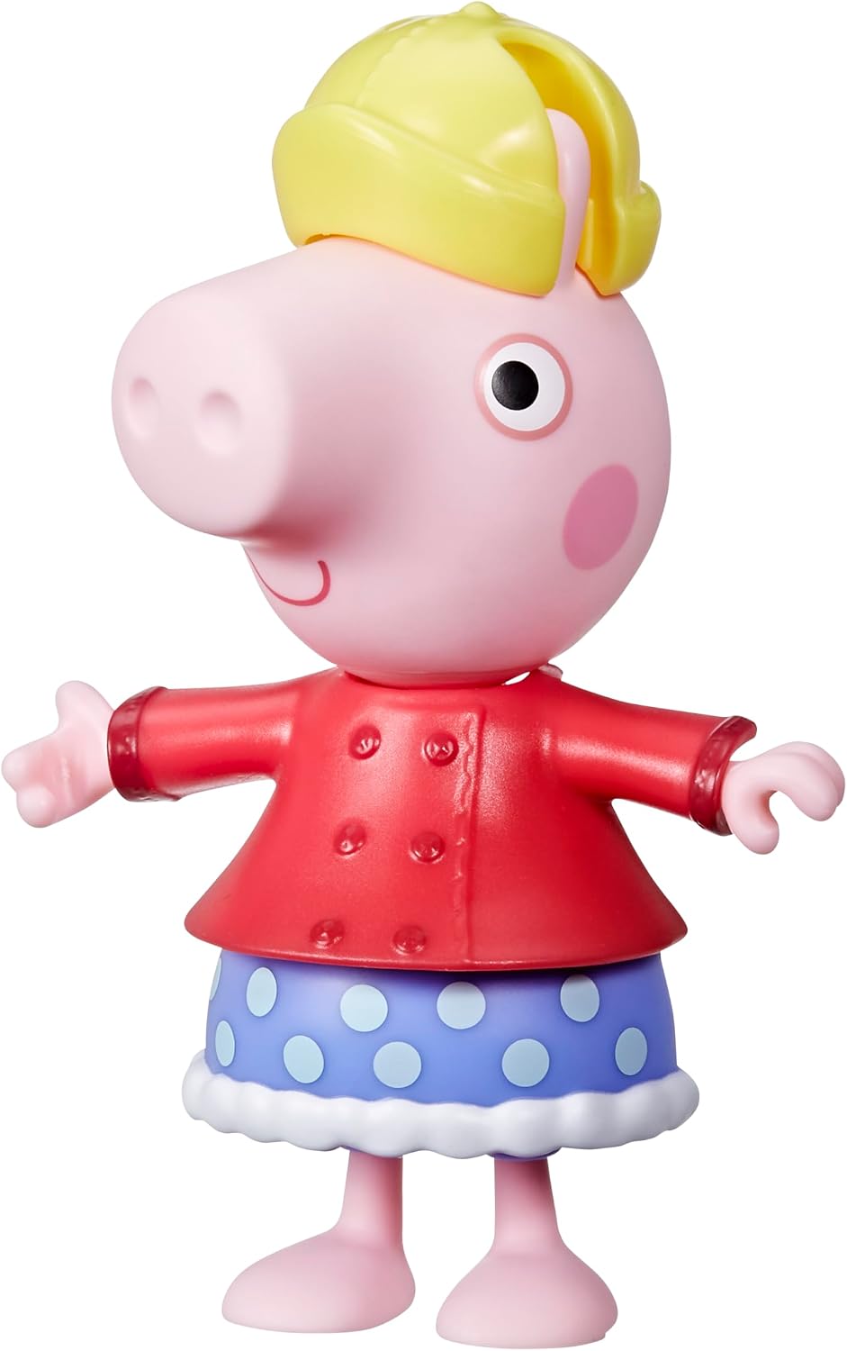 Detalle de Peppa Pig Anziehspaß Figur – 15 cm, mit 6 Accessoires